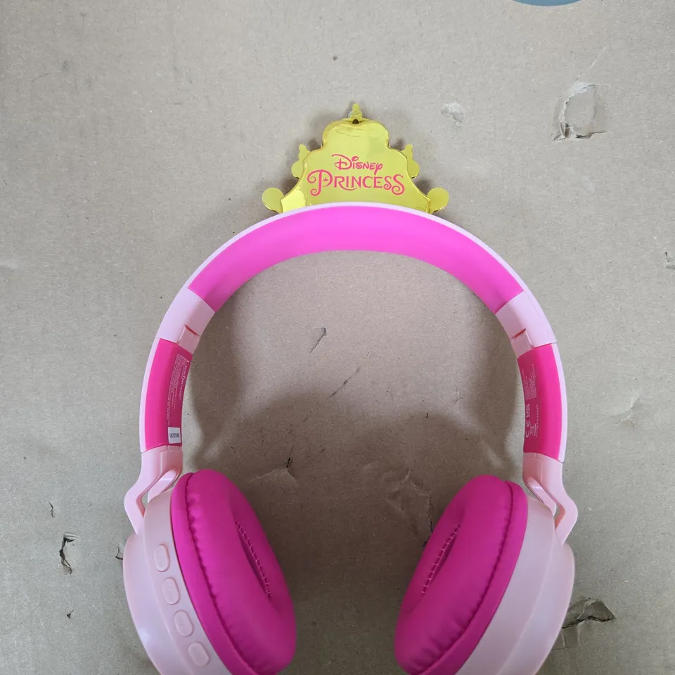 DISNEY PRINCESS LIGHT UP 3D BLUETOOTH HEADPHONES