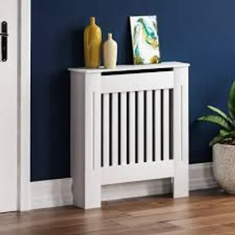 BOXED CHELSEA RADIATOR COVER SMALL WHITE