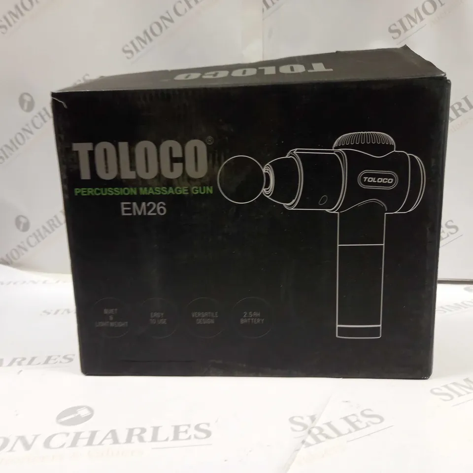 TOLOCO PERCUSSION MASSAGE GUN EM26