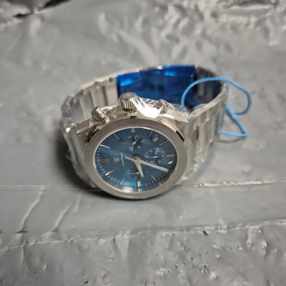 MENS BERNARD REINHARDT CHRONOGRAPH WATCH – 316S STAINLESS STEEL CASE & STRAP