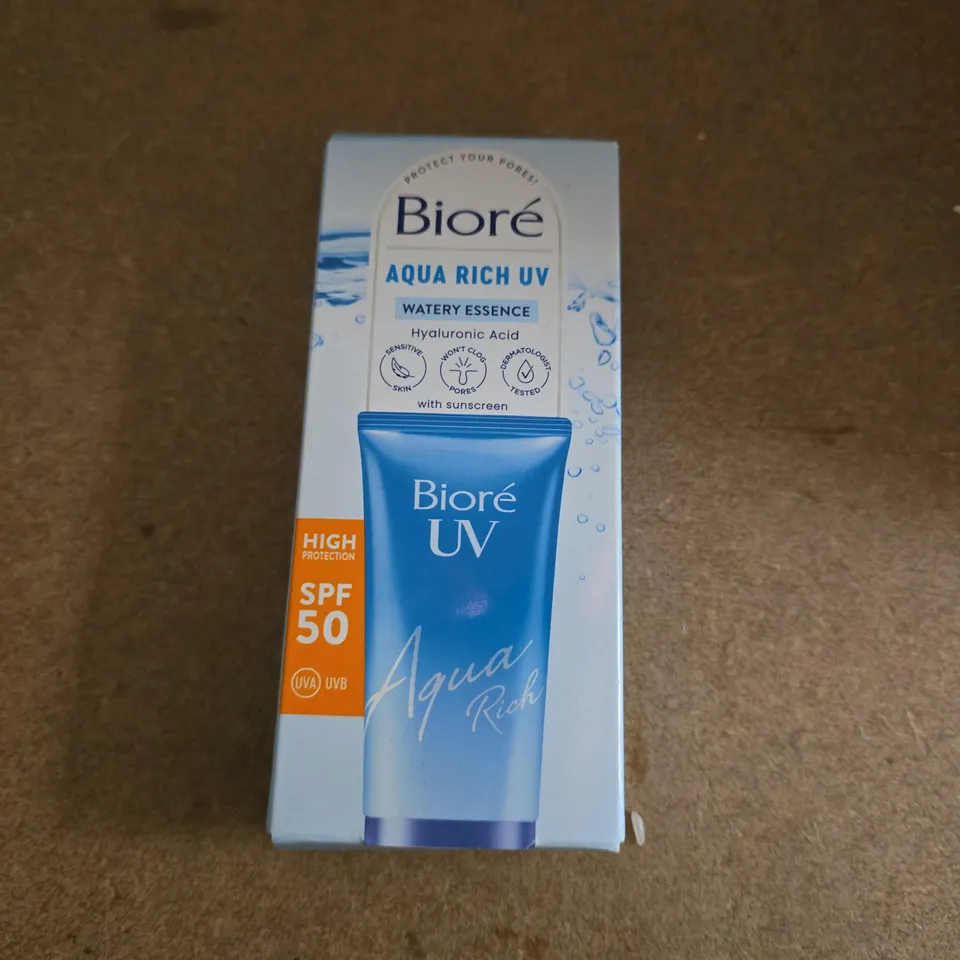 BIORE AQUA RICH UV SUNSCREEN SPF50