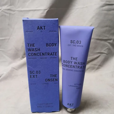 BOXED AKT THE BODY WASH CONCENTRATE SC.03 EXT. THE ONSEN (100ML)