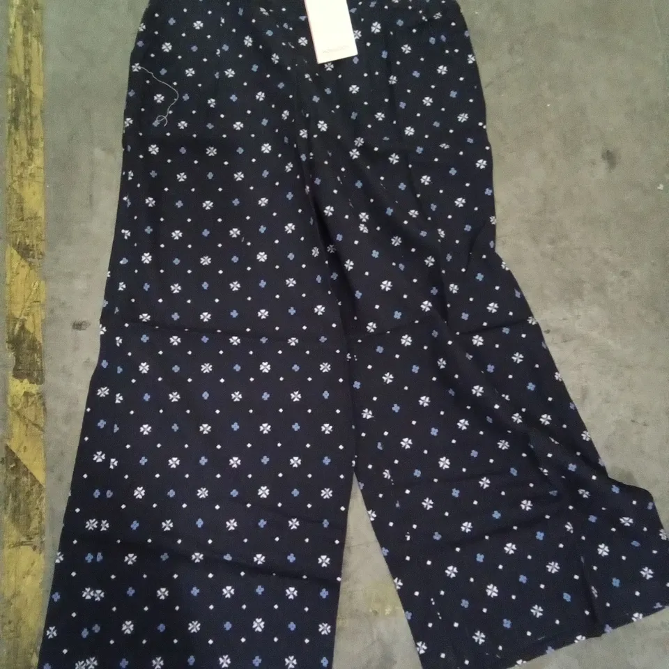 APPROXIMATELY 16 PAIRS OF BRAND NEW MONSOON NAVY TROUSERS SMALL