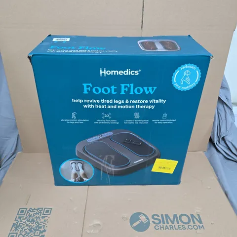 BOXED HOMEDICS PSL-2000H-EB FOOT FLOW VIBRATING MASSAGER
