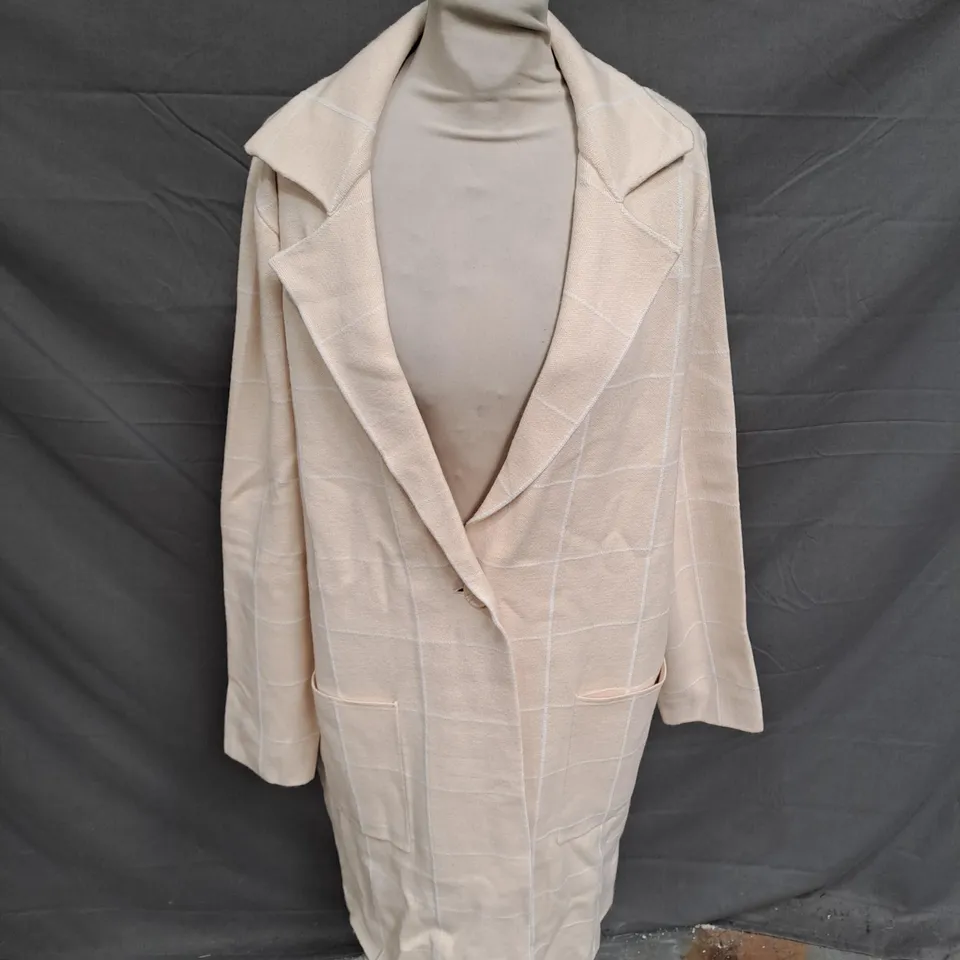 CENTIGRADE CREAM LONG JACKET - LARGE