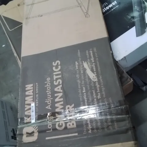 BOXED KAYMAN LARGE ADJUSTABLE GYMNASTICS BAR