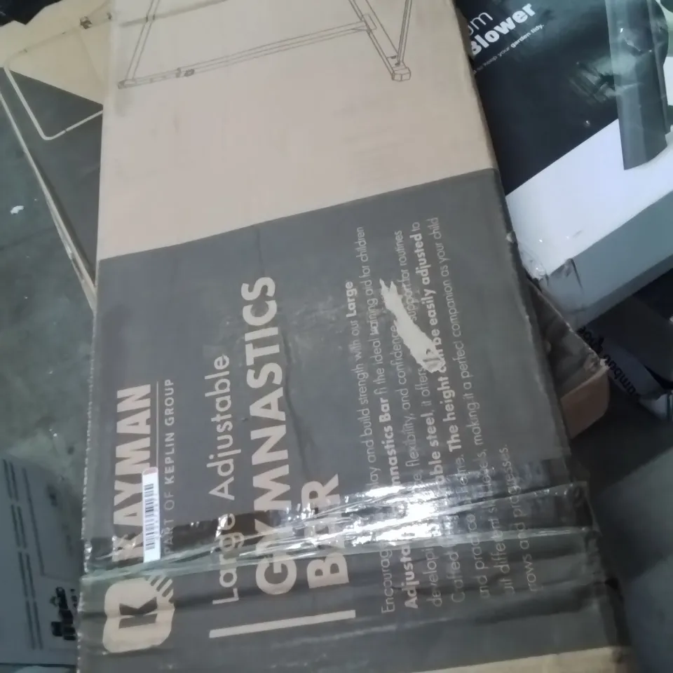BOXED KAYMAN LARGE ADJUSTABLE GYMNASTICS BAR