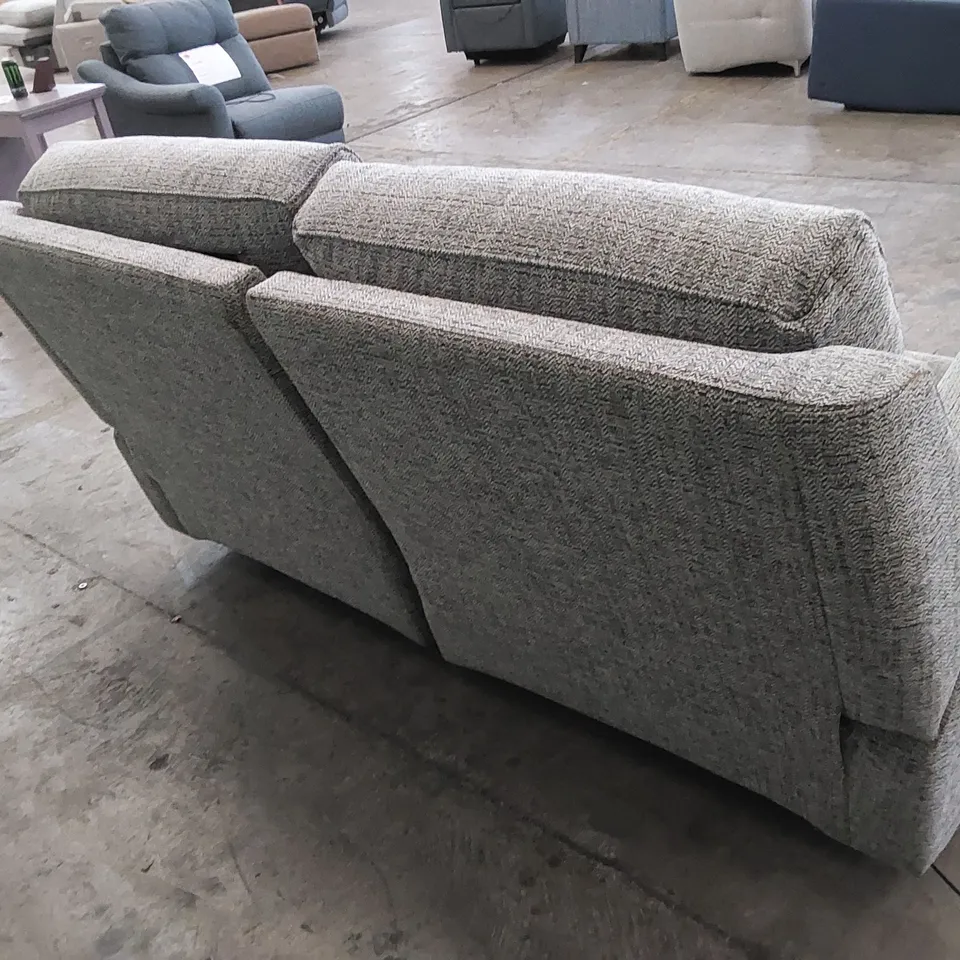 QUALITY G PLAN DESIGNER ELLIS LARGE ELECTRIC RECLINER SOFA IN ALFORD SLATE GREY FABRIC
