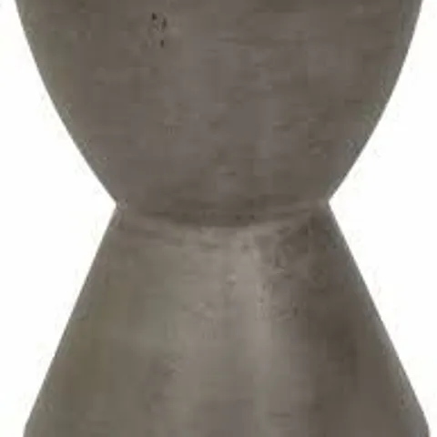 BOXED MODERN INDOOR/OUTDOOR CONCRETE STOOL (1 BOX)