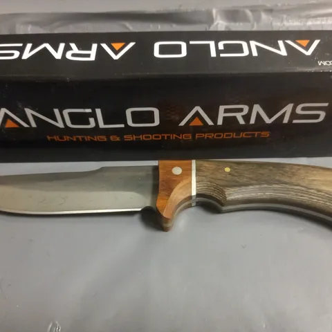 ANGLO ARMS HUNTING KNIFE WITH SHEATH