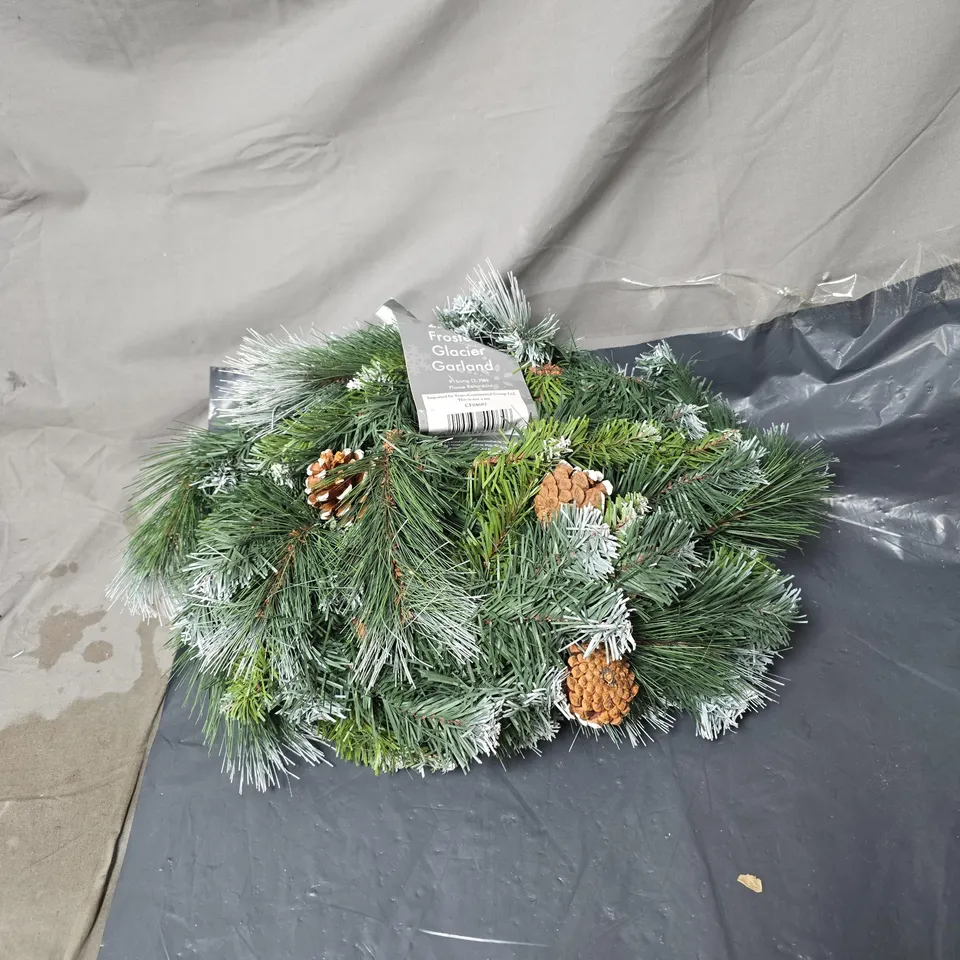 SNOWTIME 270CM FROSTED GLACIER GARLAND