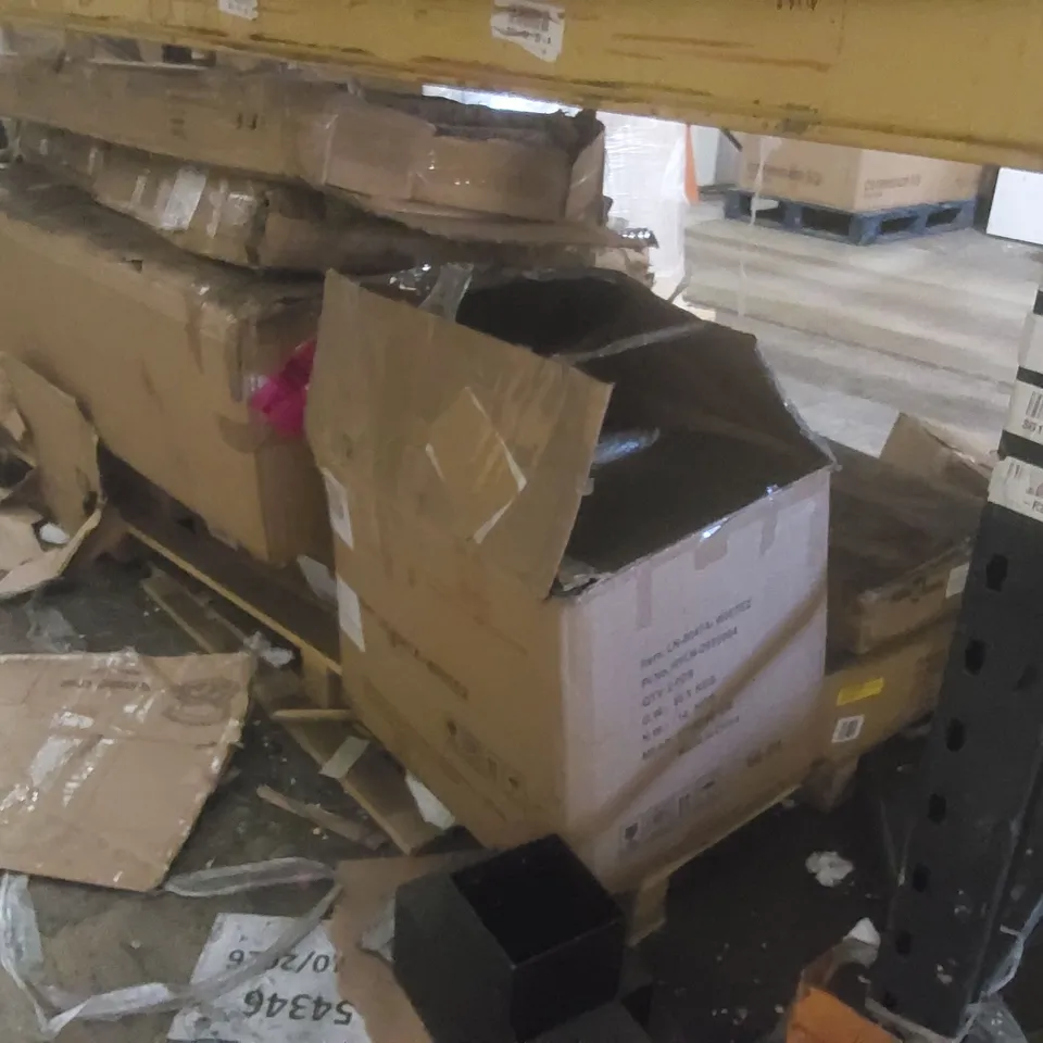 PALLET CONTAINING A VERY LARGE QUANTITY OF ASSORTED FURNITURE PARTS 