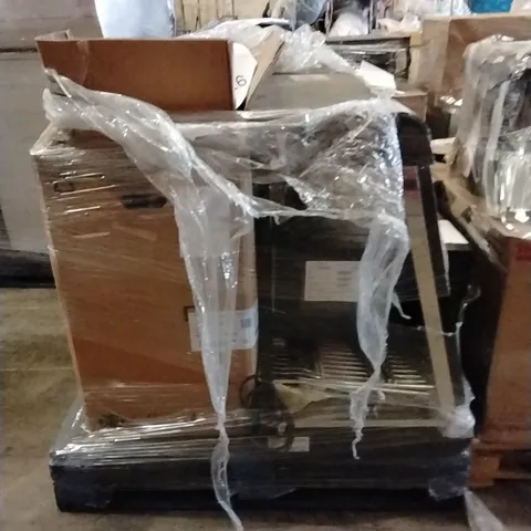 PALLET OF ASSORTED KITCHEN APPLIANCES TO INCLUDE;HOB2HOOD,FOOD DISPLAY CABINET,MICROWAVE