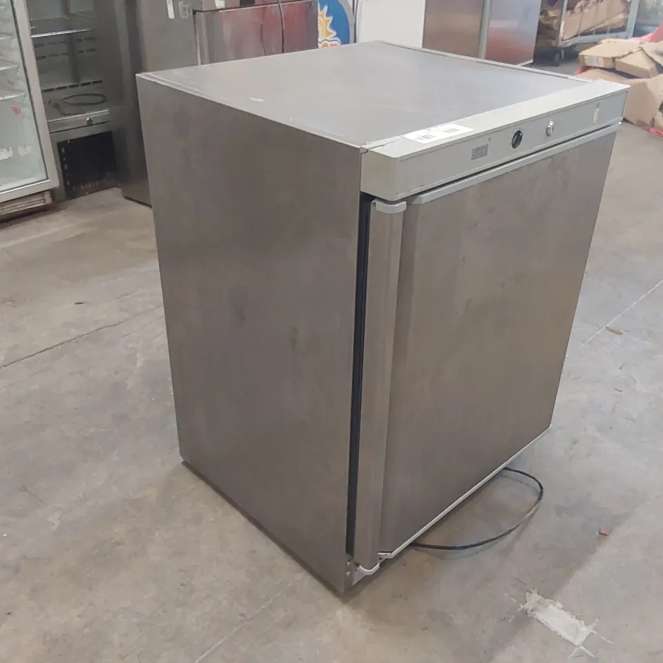 HUSKY COMMERCIAL SINGLE DOOR UNDER COUNTER FREEZER - FSS2H-SD-SS-UK-HT