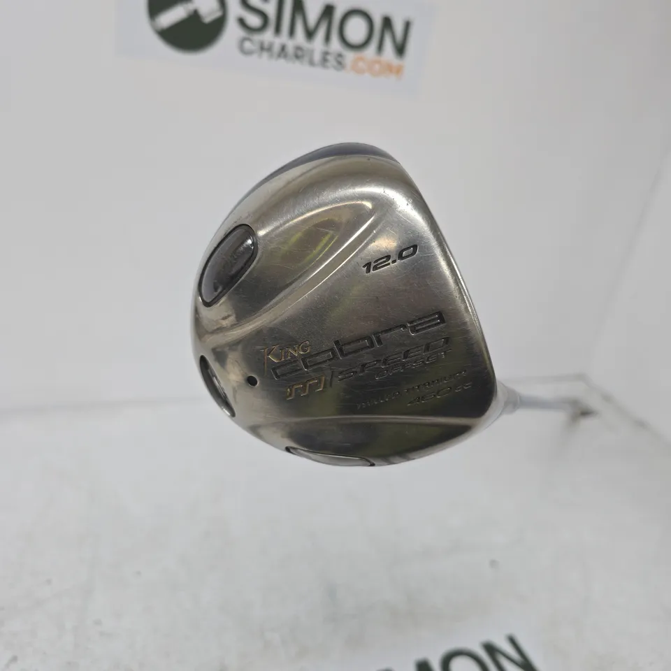 KING COBRA GOLF DRIVER 12-DEGREE LOFT – BLUE SHAFT (USED) 