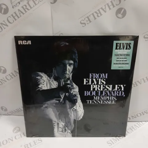 SEALED ELVIS FROM ELVIS PRESLEY BOULEVARD 2-LP EDITION VINYL