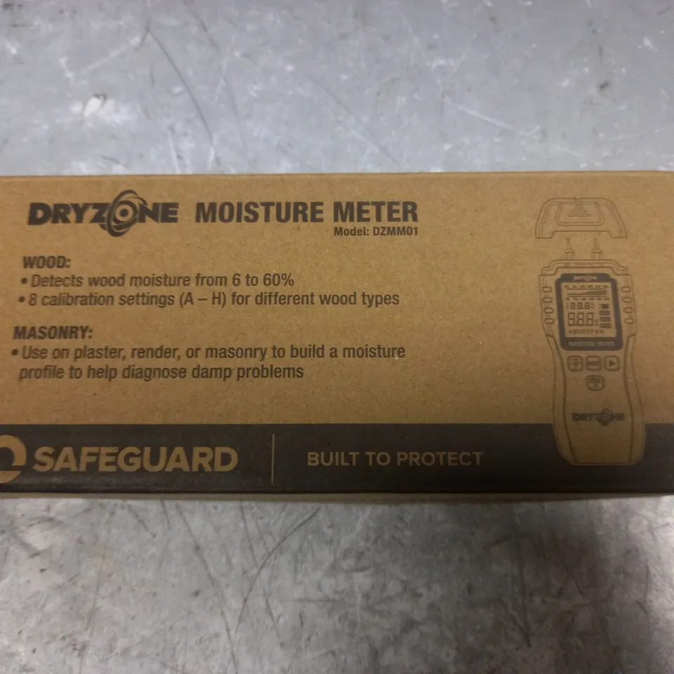 BOXED DRYZONE MOISTURE METER - DZMM01