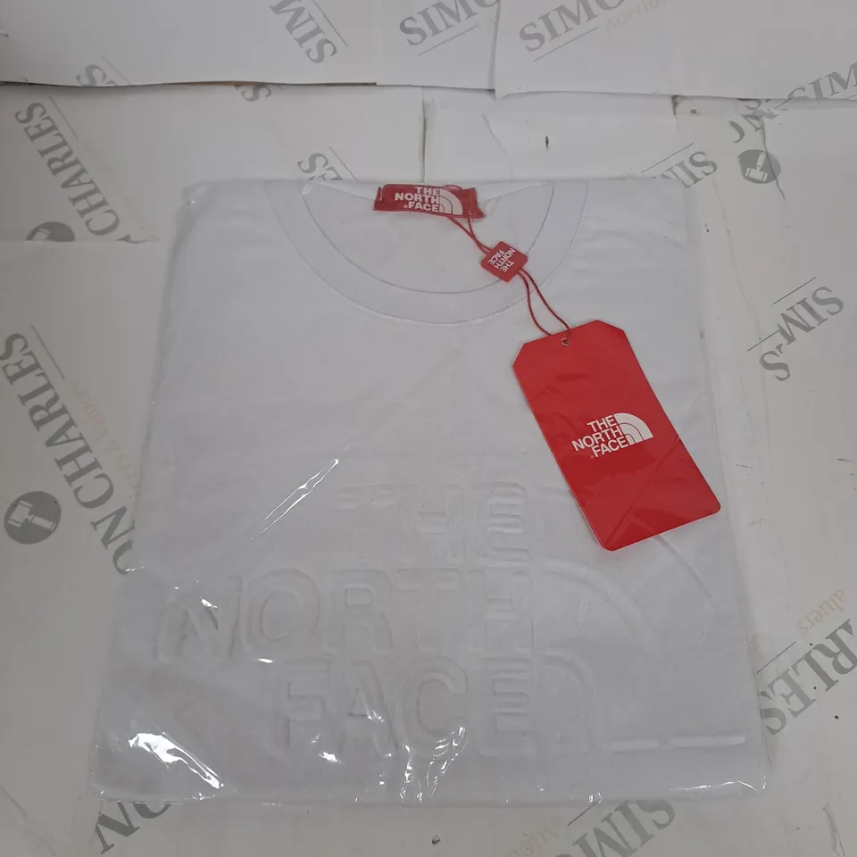 BAGGED THE NORTH FACE LOGO T-SHIRT SIZE L