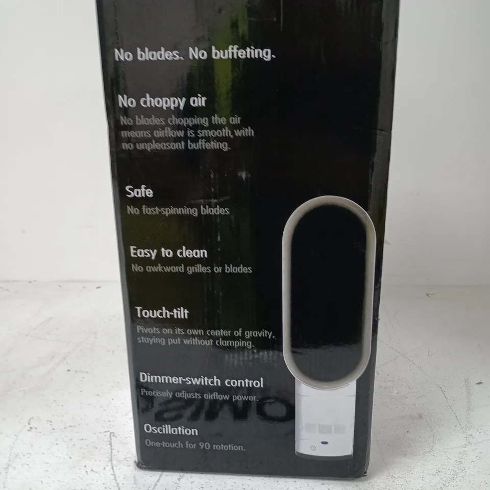 BLADELESS FAN – BLADELESS OSCILLATING TOWER FAN (BOXED)