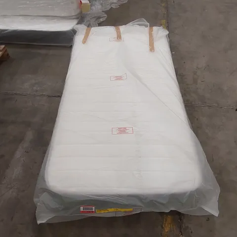 QUALITY BAGGED FUSION COMFORT MEMORY FOAM AND SPRING HYBRID SINGLE MATTRESS 