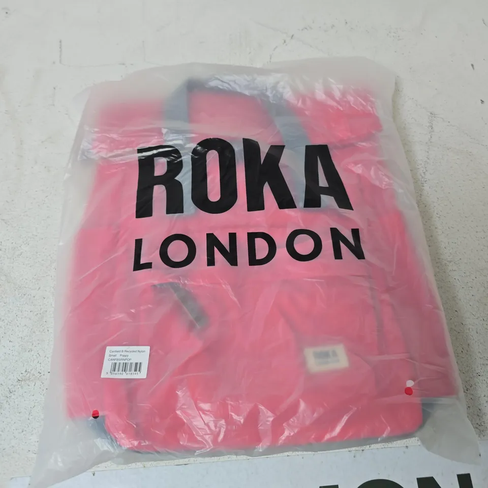 ROKA LONDON PINK RECYCLED NYLON BAG