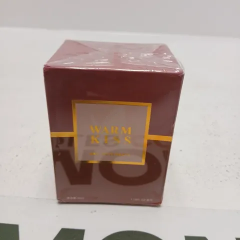 BOXED AND SEALED WARM KISS EAU DE TOILETTE 35ML