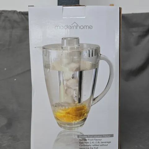 BOXED MODERNHOME DOUBLE FRUIT INFUSION PITCHER