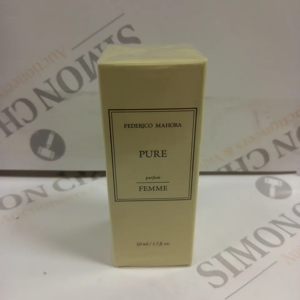 BOXED AND SEALED FEDERICO MAHORA PURE PARFUM 50ML