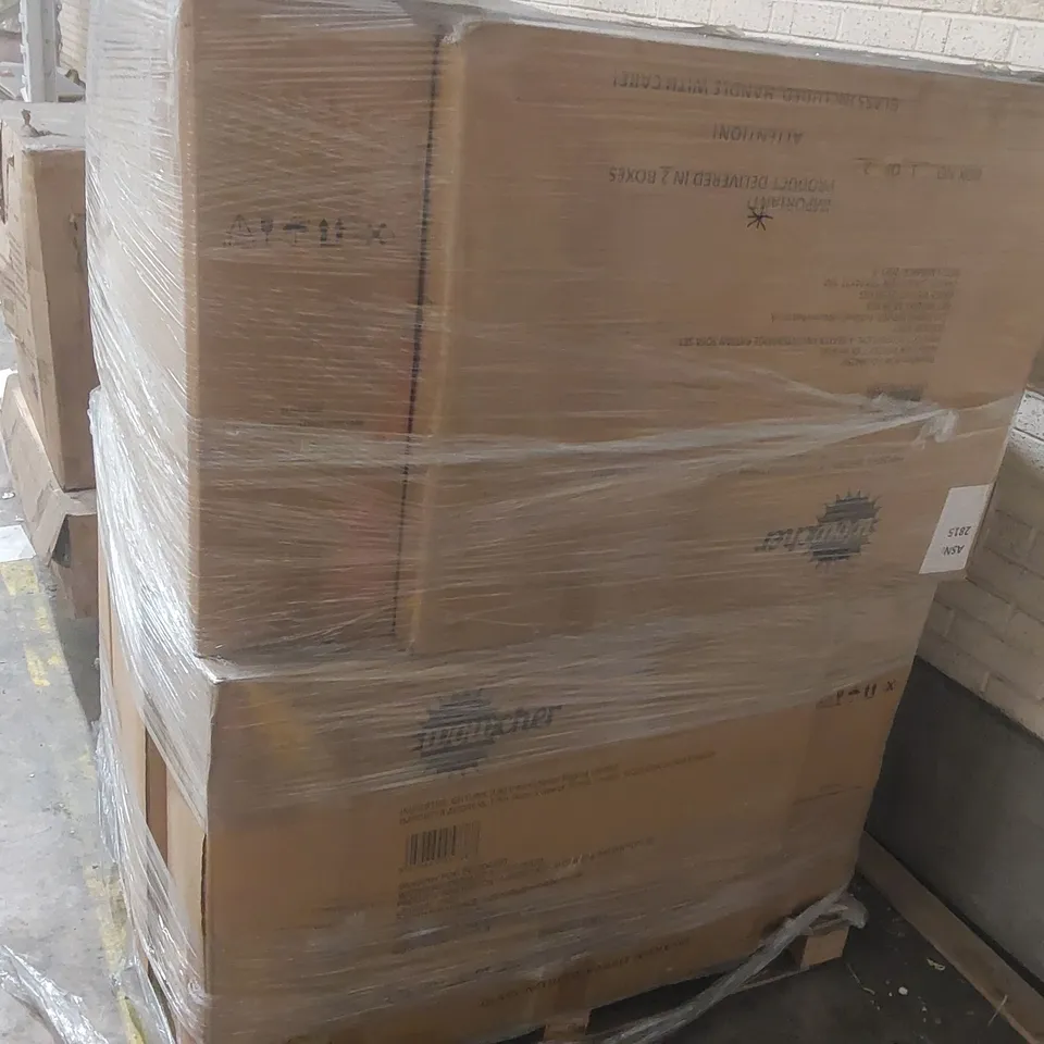 PALLET CONTAINING ASSORTED WOWCHER FURNITURE PARTS