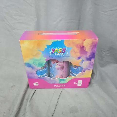 BOXED AND SEALED YASS CLEAN SUMPTUOUS SCENT BOOSTERS VOLUME 2