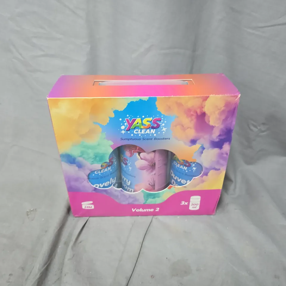 BOXED AND SEALED YASS CLEAN SUMPTUOUS SCENT BOOSTERS VOLUME 2