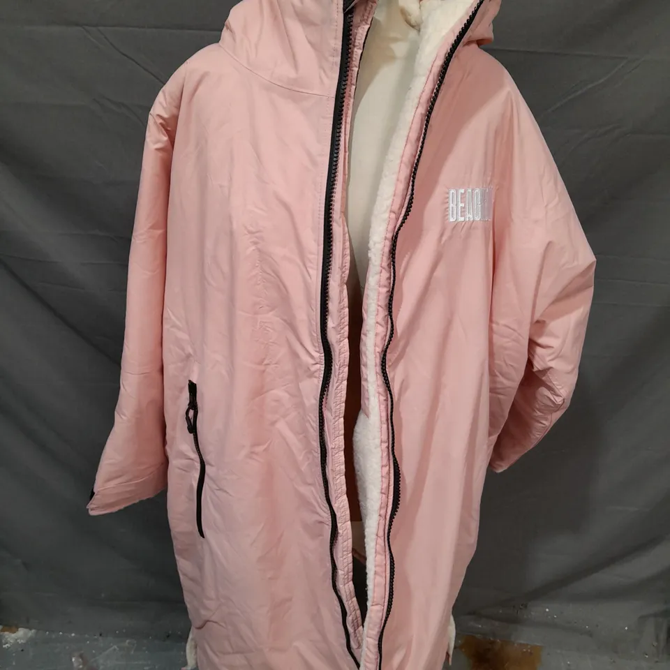 BEACHBUM PINK HEAVY WEIGHTED JACKET - SMALL