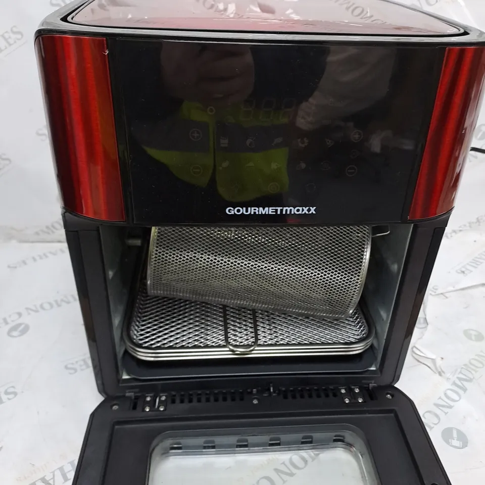BOXED WERBUNG MAXXMEE DIGITAL AIR FRYER IN RED