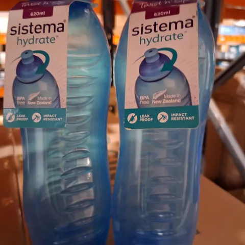 APPROXIMATELY 110 SISTEMA HYDRATE TWIST N SIP 620ML BOTTLES