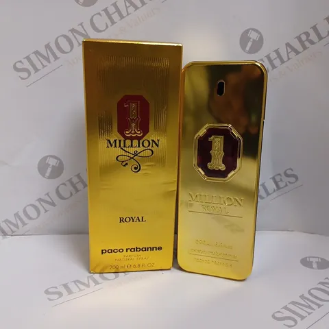 BOXED PACO RABANNE 1 MILLION ROYAL PARFUM - 200ML