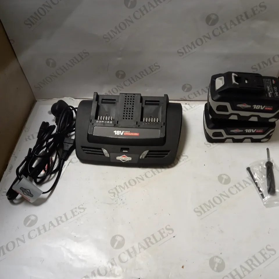 SPRINT 18LBVK DUAL 18V (36V) LI-ION CORDLESS LEAF BLOWER VACUUM KIT
