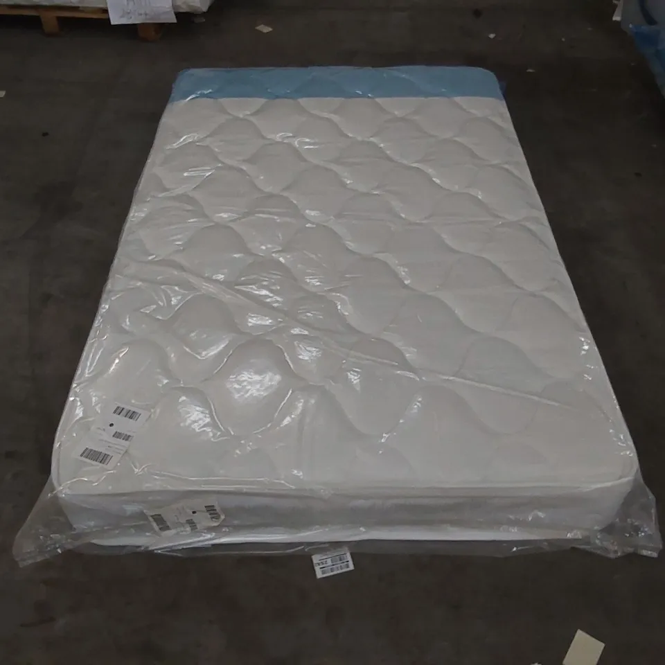 QUALITY BAGGED 120CM AIRSPRUNG MEMORY COMFORT SMALL DOUBLE MATTRESS 		 RRP £509