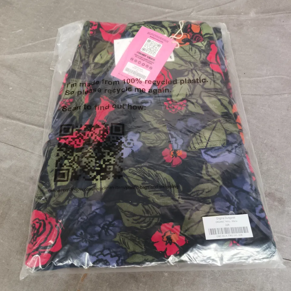 BAGGED LUCY & YAK ORIGINAL DUNGAREE ORGANIC TWILL MARIA - 16R