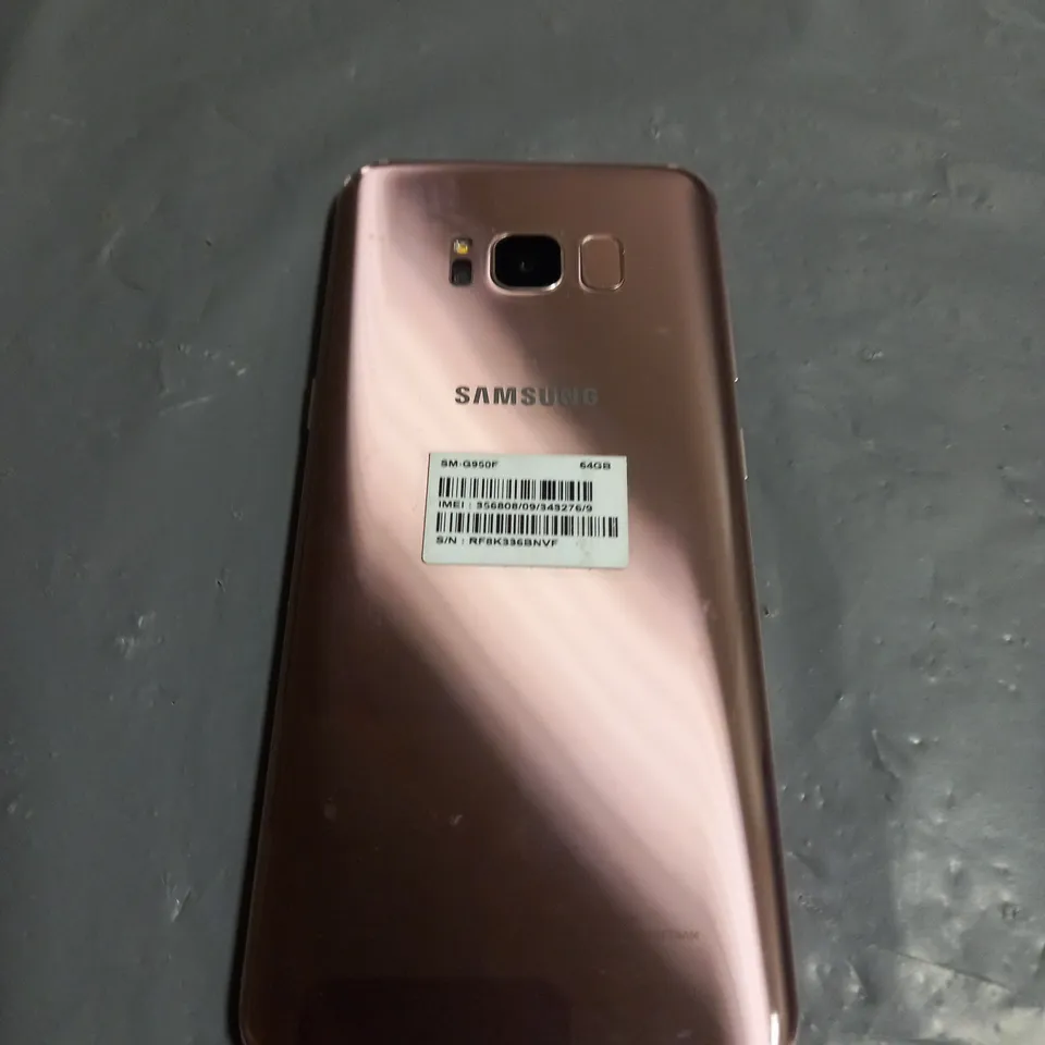 SAMSUNG GALAXY S8 (G950F) 64GB IN ROSE PINK