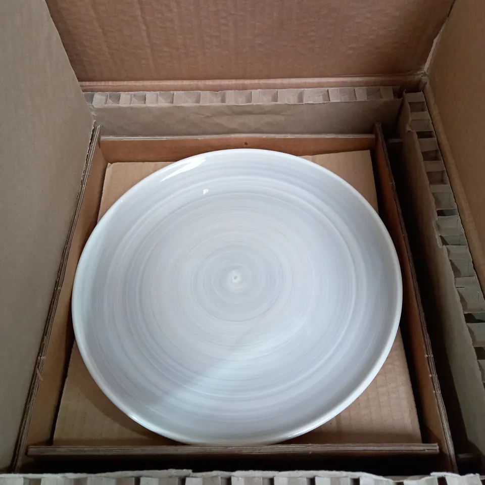 HARMONY SPINWASH GREY DINNER SET