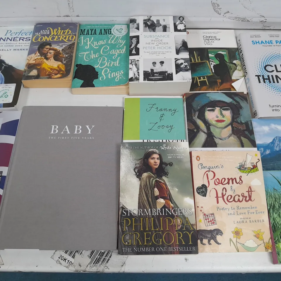 LARGE QUANTITY OF ASSORTED BOOKS TO INCLUDE SAVE WITH JAMIE, BATMAN GRAPHIC NOVEL AND HOW TO THINK LIKE A FISH