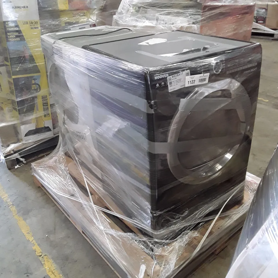 PALLET OF TWO ASSORTED UNPROCESSED RAW RETURN WHITE GOODS TO INCLUDE;