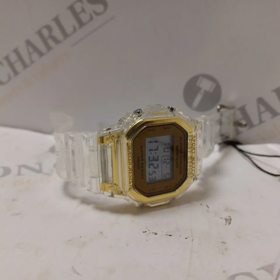 SANDA FASHION WATCH 2009 DIGITAL SPORT WATER PROOF WATCH FOR WOMEN