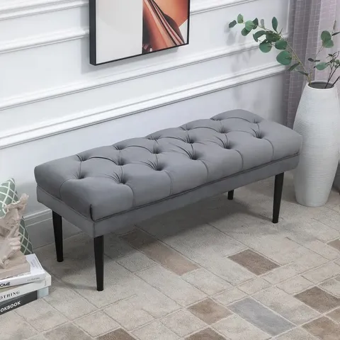 BOXED JARIN UPHOLSTERED BENCH (1 BOX)