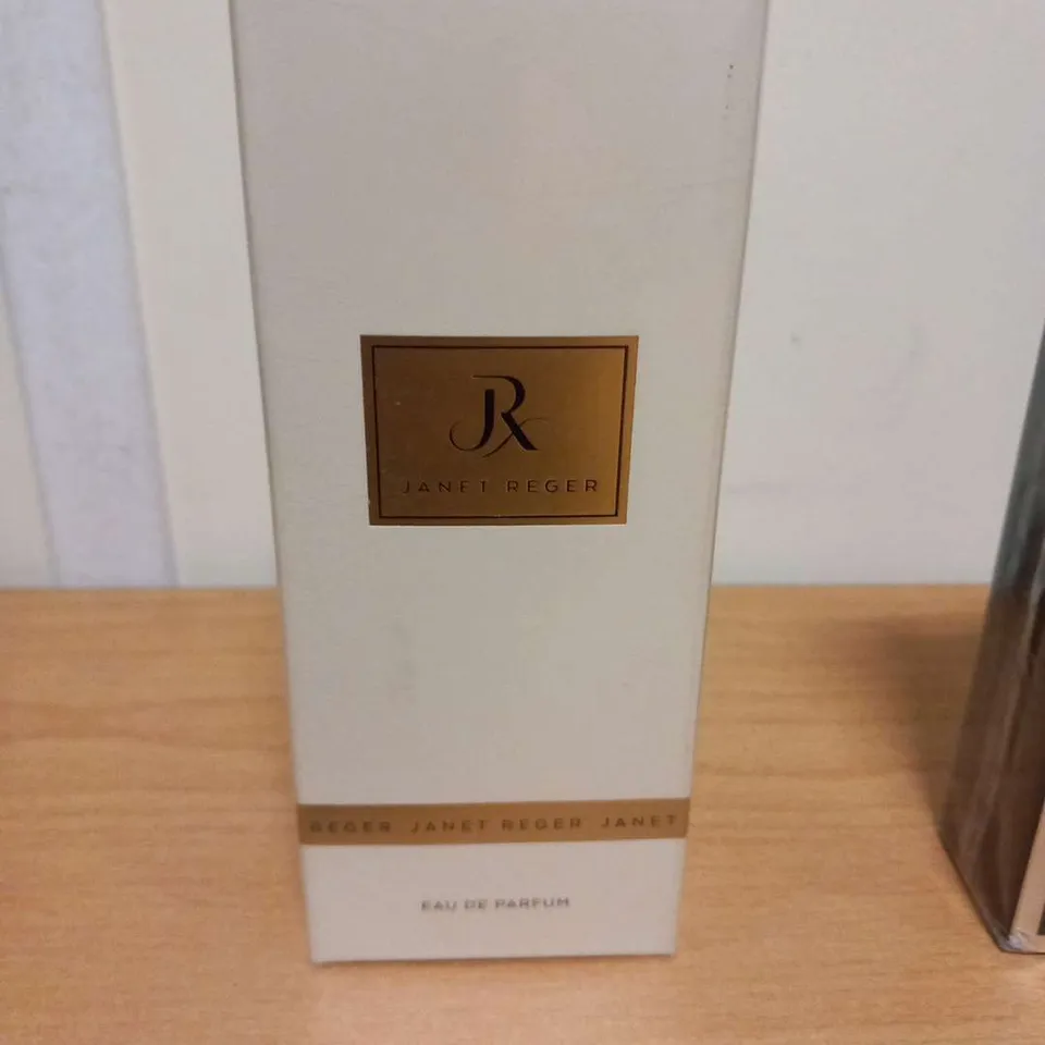 BOXED AND SEALED JANET REGER EAU DE PARFUM 100ML