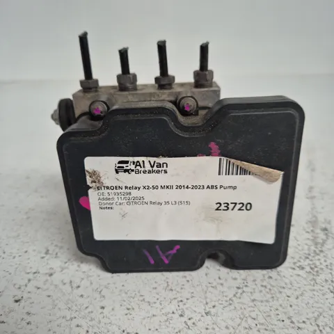 CITROËN RELAY ABS PUMP (X2-50 MKII) 2014–2023