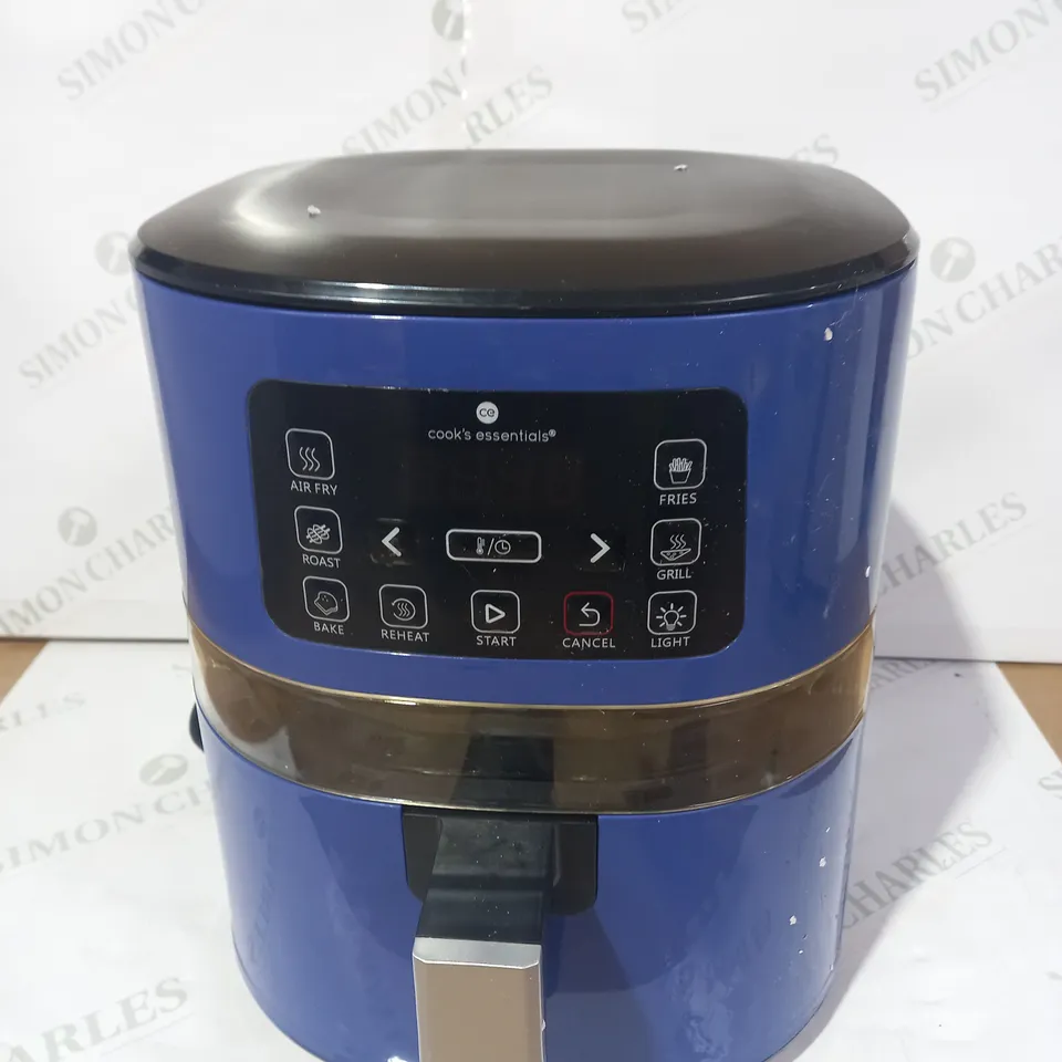 COOK'S ESSENTIALS 4.0L AIR FRYER - SAPPHIRE