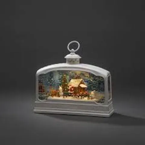 BOXED SANTA & ANIMALS LED DECORATION - BATTERY OPERATED (1 BOX)