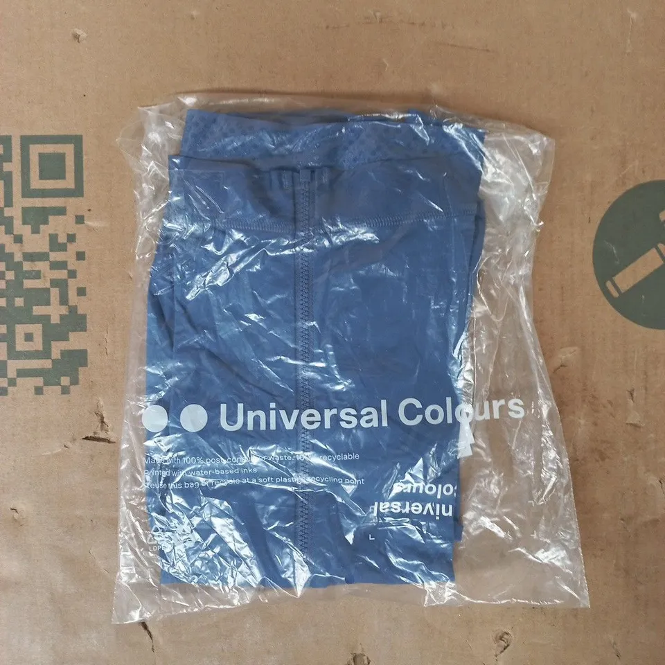 BAGGED UNIVERSAL COLOURS MONO SHORT SLEEVE JERSEY IN BLUE SIZE SMALL