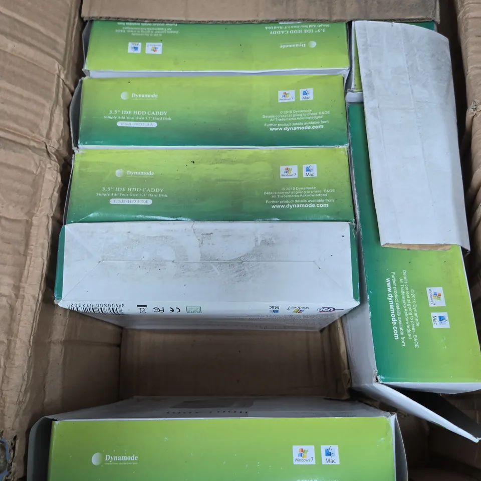 APPROXIMATELY 8 BOXED DYNAMODE HDD CADDIES - COLLECTION ONLY 